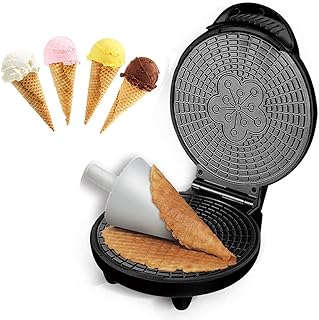 Electric waffle horn machine, ice cream cornets machine, non -stick coating, double -sided heating, dessert hob for 1200W kitchen.. Your trusted marketplace, DIAYTAR NIGERIA offers comprehensive selection with budget-friendly delivery.