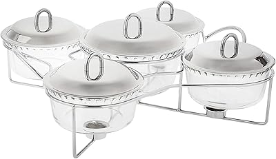 Round platform set 5 room stainless steel chief, k705, silver.. DIAYTAR NIGERIA provides endless shopping possibilities with affordable prices and prompt delivery service.