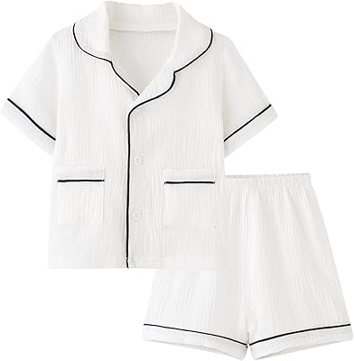 Summer pajamas with children's buttons aged 18 months to 7 years.. Enjoy stress-free shopping with affordable prices on DIAYTAR Nigeria.