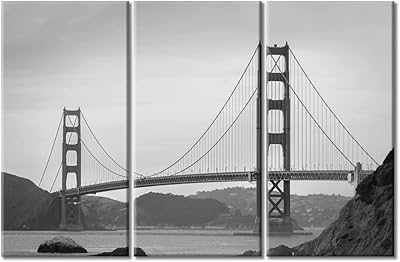 Beautiful images of the Golden Gate Bridge from San Francisco California Canvas.. Get top brands at bottom prices, only on DIAYTAR Nigeria.