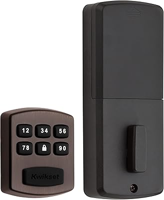 Kwixt 99050-004 Model 905 Value Lock, keyboard without key for garage or side door, Venetian bronze.. DIAYTAR NIGERIA: Your affordable shopping destination with thousands of products delivered in days.