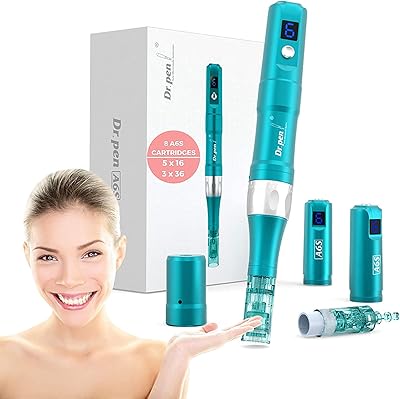 Dr. Pen Derma Pen A6s | Microneedling | New Spa & Pro set | 40 -piece tips and pen | Awesome packaging.. Nigeria's favorite online shopping platform, DIAYTAR offers unbeatable prices and delivery within a week.
