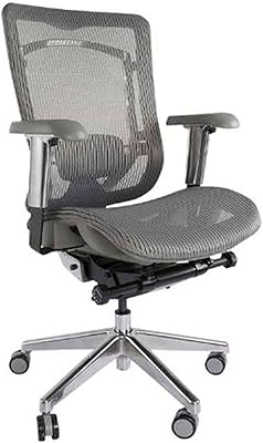 Modern office chair with Mahmai adjustable armrests with casters (Middle Ergonomic Gray)).. Shop like never before with DIAYTAR NIGERIA's comprehensive marketplace and budget-friendly shipping.