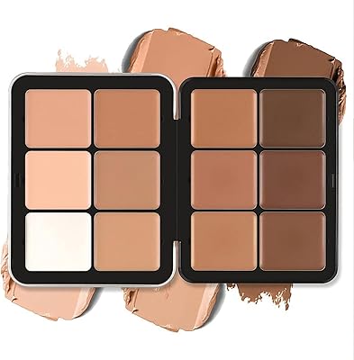 Makingtec Professional concealer Cream Color Corrector, Makeup Kit Contouring Cream for Tattoo Corrector or Corrects Cares, Red Brands, Scars, For Mature Skin. long waterproof resistance reduces redness.. DIAYTAR NIGERIA brings online shopping to every Nigerian with affordable prices and reliable shipping.