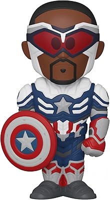 Funko Captain America figurine in Falcon vinyl and the winter soldier with Chase E58319, multicolored.. Your shopping journey simplified with DIAYTAR NIGERIA's vast selection and budget-friendly shipping.