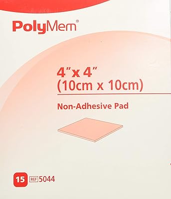 Polymima dressing non -adhesive sterile foam 4 x 4 "5044 (box of 15).. DIAYTAR NIGERIA promises affordability and variety with every purchase, delivered in 5-8 days.