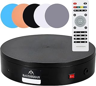 Baoxishan - Rotative Diming Table with Live Video Video Remote Control.. DIAYTAR NIGERIA brings the market to your fingertips with affordable prices and swift delivery services.