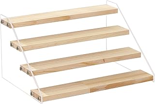 Marner wooden display, 4 -step displays, wooden supports for sellers, poppers, cupcakes, perfumes or desserts.. Your complete shopping companion, DIAYTAR NIGERIA offers extensive selection delivered within the week.