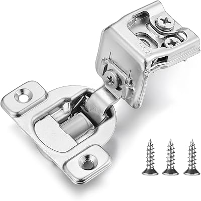 4 -room cabinet hinge, soft closing cabinet hinges, hinged hinge of kitchen cabinet for front frame door with screws (American style).. Shop millions of products across categories on DIAYTAR Nigeria — delivered right to your door.