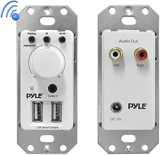Bluetooth receiver wall audio control pyle with double port.. Find everything you need at prices you'll love with DIAYTAR NIGERIA's comprehensive e-commerce platform.