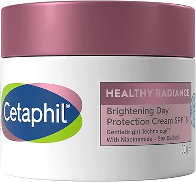 Day cream cetaphil SPF 15, 50 g, lightening moisturizer for the face for hyperpigmentation, with niacinamide (the packaging can vary).. From daily deals to exclusive products — DIAYTAR Nigeria has you covered.