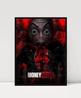 Dali Money Heist 30 x 40 cm, Spo's wall decoration for living room and bedroom! l your wall, design 5.. DIAYTAR NIGERIA: Your affordable marketplace with reliable 5-8 day shipping across Nigeria.