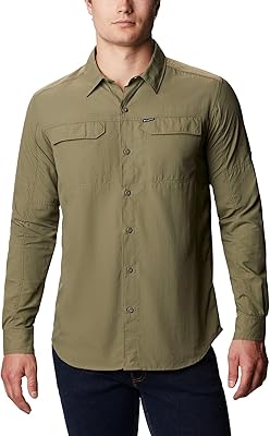 Long sleeve shirt Silver Ridge2.0 for men.. Shop with purpose at DIAYTAR NIGERIA, where your money goes further and delivery is always prompt.