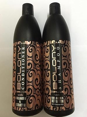 Shampoo and capillary by collagen and Kératin Boloni (1000 ml + 1000 ml).. Your favorite online marketplace — DIAYTAR Nigeria delivers quick and cheap.