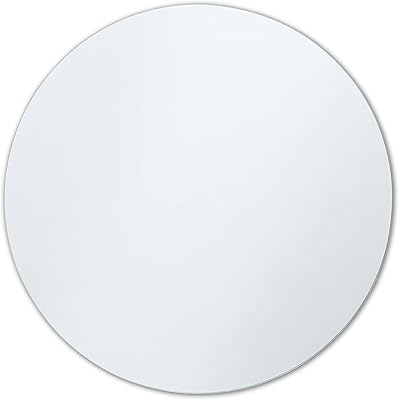Round mirror without frame 30 "x 30" | polished edge.. Your trusted e-commerce destination, DIAYTAR NIGERIA offers extensive variety with reliable shipping.