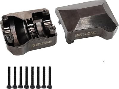 CODA RACING 2 PIECES Differential Brass Different lid cover front and rear axles for car on caterpillars 1/10 RC TRX4 REMPLACE POINTS The part 8280.. DIAYTAR NIGERIA: Your trusted partner for affordable online shopping with reliable delivery timeframes.