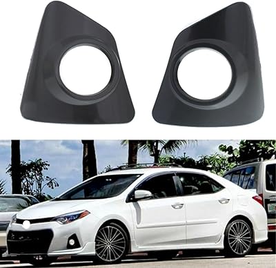 Six wakes New pair of bumper covers for fog lights for Toyota Corolla s sedan 4 doors 2014 2015 2016, replacement 81482-02470 81481-02480 to1038172 to1039172.. DIAYTAR NIGERIA: Making quality products accessible to all Nigerians at affordable prices.