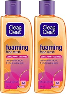 Foaming cleaning for the clean & clear 150 ml face (2 pack).. DIAYTAR Nigeria offers great deals, a huge product variety, and delivery in under a week.