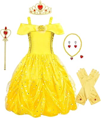 Wonderbababe Princess Beautiful Disguise for Halloween Girls Cosplay Costume Children Christmas Fancy Holidays Bunk dresses.. DIAYTAR NIGERIA: Your partner in affordable online retail with reliable shipping across Nigeria.