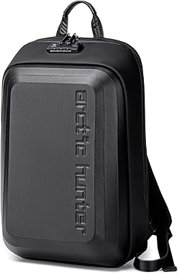 Backpack for laptop Arctic Hunter 15.6 inch with tablet socket, anti -theft backpack with personalized lock and separate little bag, backpack and cycling for men, black.. Fast delivery, fair prices, and full variety — only on DIAYTAR Nigeria.