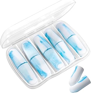 Tipping day ear caps 5 pairs for peaceful sleep, professional earplugs in sound foam soundproofed with a comfortable design and deletion of noise (blue).. From tech to toiletries, DIAYTAR Nigeria delivers without delay.