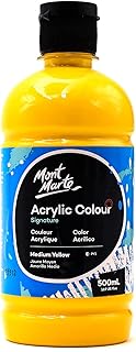 Acrylic paint goes up Marte Studio in 500 ml bottle, average yellow.. Shop like never before with DIAYTAR NIGERIA's comprehensive marketplace and budget-friendly shipping.