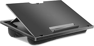 Adjustable office for laptop - with 8 adjustable corners and double pillows, laptop computer support, work table, writing board, drawing desk on sofa or bed.. Shop millions of products across categories on DIAYTAR Nigeria — delivered right to your door.