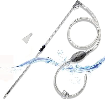 17 L aquarium cleaning kit, aquarium gravel cleaner, water changer with finer water pipe, perfect for small aquariums.. Shop with confidence at DIAYTAR NIGERIA, Nigeria's premier affordable e-commerce platform.