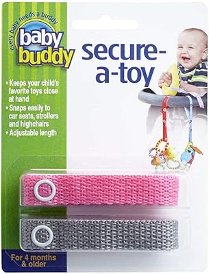 Baby Buddy Secure-A-Toy Player Harnes Rings DESTINES PETINES FOR STROW.. Transform your online shopping experience with DIAYTAR NIGERIA's affordable and diverse marketplace.