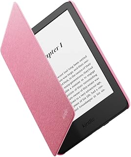 Fabric cover for Kindle (11th generation, version 2022 - Not suitable for Kindle Paperwhite or Kindle Oasis) - Color: Rose.. DIAYTAR NIGERIA: Bringing affordable shopping solutions with a diverse product catalog delivered nationwide.