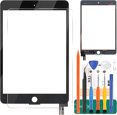 Replacement touch screen for iPad Mini 5 A2124 A2126 A2133 with repair tools (black).. Your trusted shopping partner, DIAYTAR NIGERIA offers extensive selection with quick delivery options.