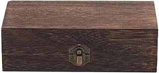 Ukema jewelry storage box, desktop jewelry box, united jewelry box, jewelry packaging box, hand made by hand (color: deep color).. Navigate through thousands of products at pocket-friendly prices with DIAYTAR NIGERIA's easy-to-use platform.