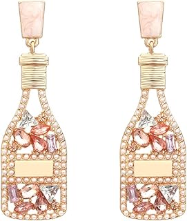 Bridal earrings in light gold, Bachelor Earrings for bride - Bridal gift for Wedding Outfit Bachelorette Party.. Shop smart with DIAYTAR NIGERIA, offering a vast product range delivered to your doorstep within a week.