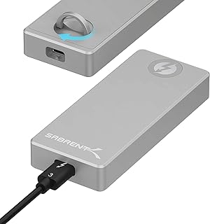 Rigid aluminum housing certified Syprint Thunderbolt 3 for SSD M.2 hard drive (EC-T3NS).. Great products, lower prices, fast delivery — DIAYTAR Nigeria has it all.