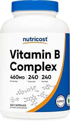 Nutricost high power vitamin complex with C, 460 mg, 240 capsules.. DIAYTAR NIGERIA: Bringing quality products to every Nigerian home at prices everyone can afford.