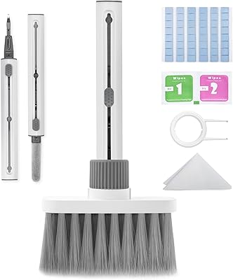 Computer keyboard cleaning kit, laptop and headphones for MacBook and AirPods Pro, 5 -in 1 keyboard cleaning brush with key extractor, electronic headphones cleaning pen.. Shop across categories at DIAYTAR NIGERIA with the confidence of affordable prices and delivery within 8 days.