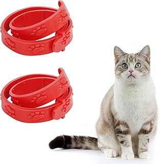 Set of 2 anti-pudding and anti-life necklaces, anti-puddle necklace adjustable in natural oil for kittens and puppies 33 cm/13 inch, red.. Your ultimate shopping destination, DIAYTAR NIGERIA combines extensive selection with affordable shipping.