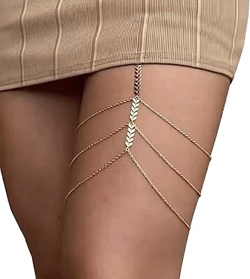 Summer leg chain in the shape of a rhinestone with rhinestones with rhinestones, crystal thigh chain rhinestones, size and body jewelry for women.. DIAYTAR NIGERIA: Where affordability and variety meet with convenient delivery within 8 days.