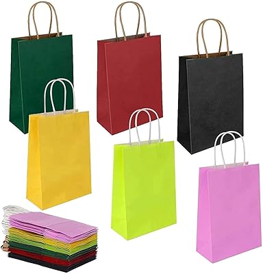 Cool Baby 12 pieces Gift bags in medium -sized kraft paper (multicolored).. Why waste time in traffic when you can shop online at DIAYTAR Nigeria? Enjoy convenience, unbeatable prices, and prompt delivery anywhere in Nigeria.