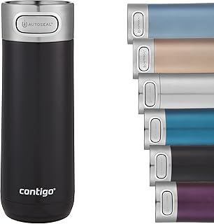 Travel Cup Contigo Deluxe with automatic closing thermal steel cup.. Thousands of choices. Zero hassle. All thanks to DIAYTAR Nigeria.