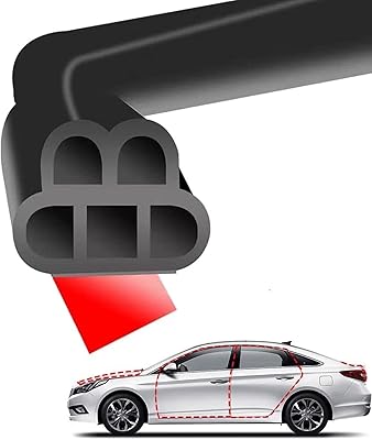 Rubber sealing strip for car holder, double layer, 5 holes, universal soundproofed sticker, car holder, tailgate, sound insulation strip, 10 m.. Get top brands at bottom prices, only on DIAYTAR Nigeria.