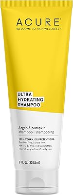 Acure Ultra Hydrating Shampoo 100 % Vegan, Ultra Moisturizing with omega fatty acids, yellow argan oil and pumpkin, 8 fl oz.. DIAYTAR NIGERIA delivers value, variety, and convenience with our nationwide 5-8 day shipping.