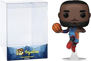 L e b r o n james: p o p! Collection of vinyl figurines with graphic protector compatible with Toy Diva (1182 - 59245 - B).. Shop from our extensive catalog at DIAYTAR NIGERIA and enjoy doorstep delivery in just 5-8 days.