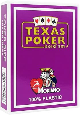 Modano Texas Poker 2 Jumbo index playing cards 100 % plastic (purple).. Experience shopping satisfaction with DIAYTAR NIGERIA's vast selection and nationwide delivery service.