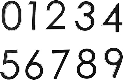 10 black stickers from home office sign at home, stickers of weather resistant apartment sign, stickers of number in inches, outside sign stickers.. DIAYTAR NIGERIA: Where affordability meets variety in Nigeria's most comprehensive online marketplace.