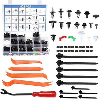Alykdon 460 pieces of bumper fixing clips with plastic bolts locking.. DIAYTAR NIGERIA: Your affordable shopping destination with thousands of products delivered in days.