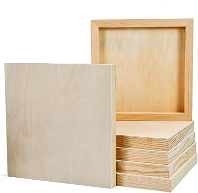Jeogong 6 pieces Wooden canvas panel unfinished frame.. Join thousands of satisfied shoppers on DIAYTAR Nigeria.