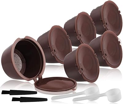 Reusable Capsules Nexorio 200 ml for Nescafé Dolce Gusto coffee cups with spoon and brush.. Nigeria's most diverse e-commerce platform delivers quality and affordability to your doorstep in 5-8 days.