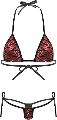 Lace Micro String Bikini Ensemble for Women Body Hot and End.. DIAYTAR NIGERIA: Creating access to affordable products for every Nigerian with our swift delivery service.