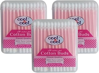 Cool & cool organic cotton swabs, 50 pieces, 3, pink package.. Your complete shopping solution, DIAYTAR NIGERIA offers extensive variety with budget-friendly delivery.